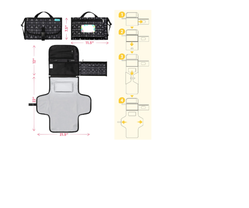 Comprar Cambiadora De Bebe en Electroshopy - Ángulo 2